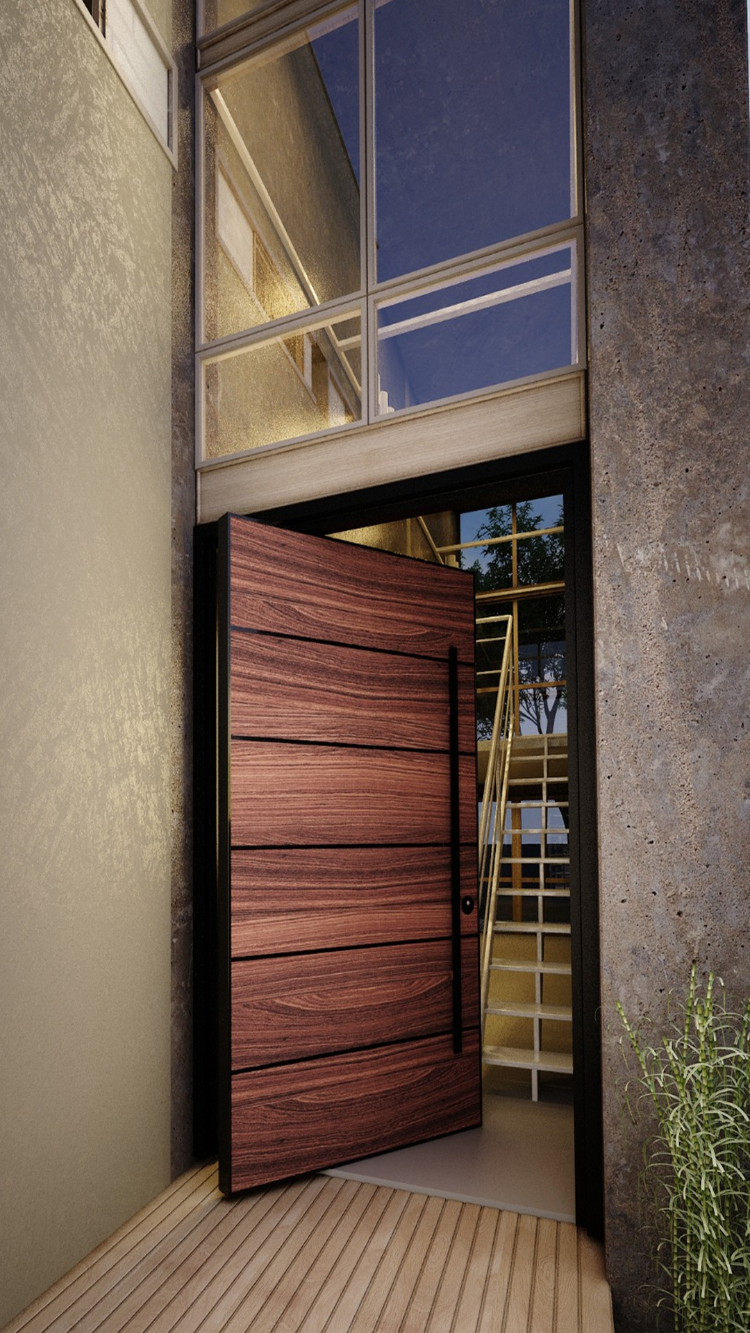 Modern Pivot Door