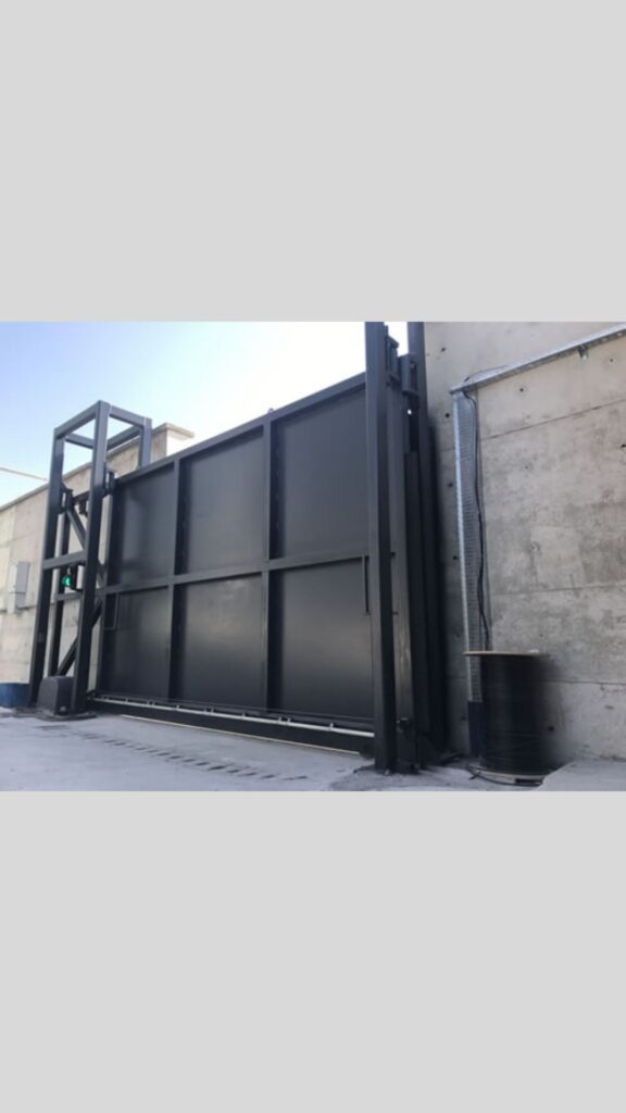 Ballistic sliding gates